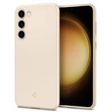 Spigen Samsung Galaxy S23 Cover Thin Fit Pearled Ivory