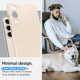 Spigen Samsung Galaxy S23 Cover Thin Fit Pearled Ivory