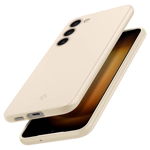 Spigen Samsung Galaxy S23 Cover Thin Fit Pearled Ivory