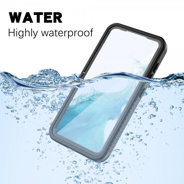 Redpepper Samsung Galaxy S23 Cover Vandafvisende IP68 Sort