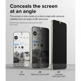 Ringke Samsung Galaxy S23 Skærmbeskytter Privacy Glass