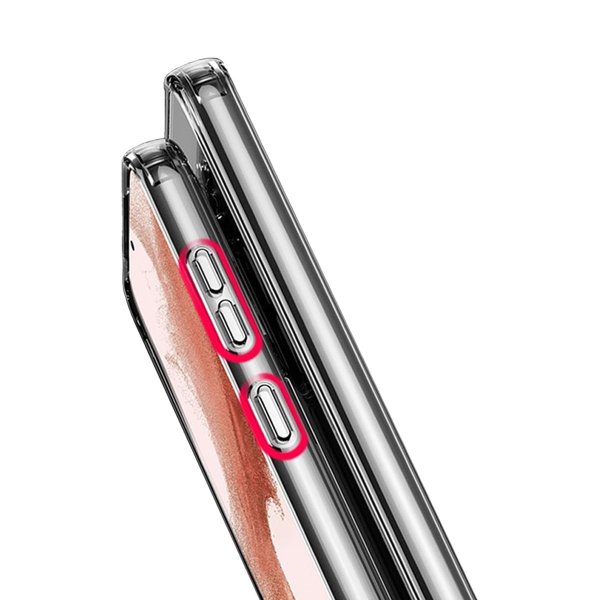 Rvelon Samsung Galaxy S23 Cover Stødsikkert Transparent