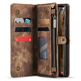 CaseMe Samsung Galaxy S23 Ultra Cover 008 Series Aftageligt Cover Brun