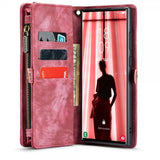 CaseMe Samsung Galaxy S23 Ultra Etui 008 Series Aftageligt Cover Rød