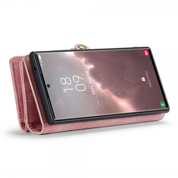 CaseMe Samsung Galaxy S23 Ultra Etui 008 Series Aftageligt Cover Rosa