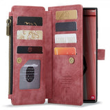 CaseMe Samsung Galaxy S23 Ultra Cover C30 Series Rød