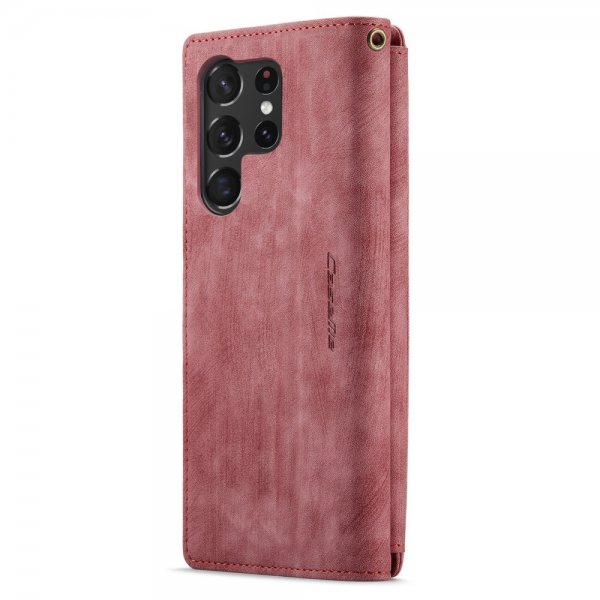 CaseMe Samsung Galaxy S23 Ultra Cover C30 Series Rød