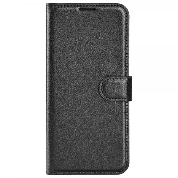 Nordic Covers Samsung Galaxy S23 Ultra Etui Litchi Raven Black