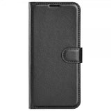 Nordic Covers Samsung Galaxy S23 Ultra Etui Litchi Raven Black