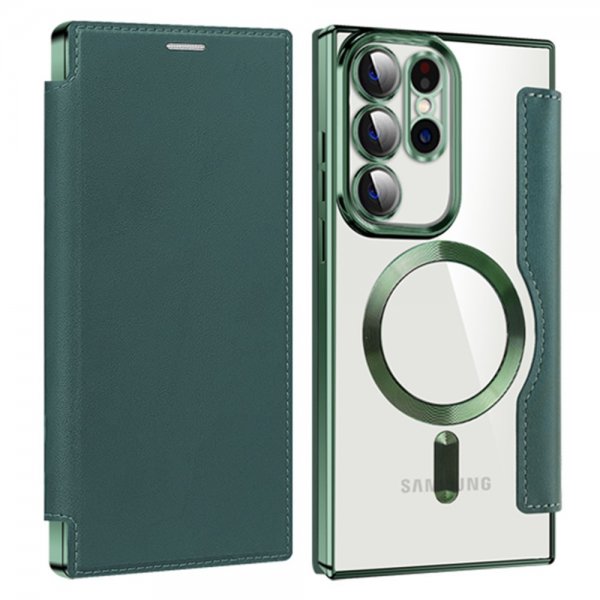Samsung Galaxy S23 Ultra Cover MagSafe Grøn