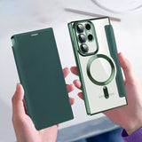 Samsung Galaxy S23 Ultra Cover MagSafe Grøn