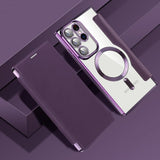 Samsung Galaxy S23 Ultra Cover MagSafe Lilla