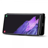 Dg.Ming Samsung Galaxy S23 Ultra Etui med Aftageligt Cover Sort