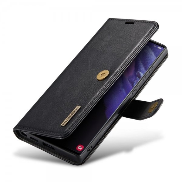 Dg.Ming Samsung Galaxy S23 Ultra Etui med Aftageligt Cover Sort