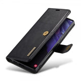 Dg.Ming Samsung Galaxy S23 Ultra Etui med Aftageligt Cover Sort