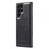 Dg.Ming Samsung Galaxy S23 Ultra Etui med Aftageligt Cover Sort