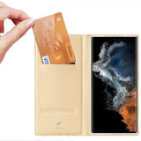 Dux Ducis Samsung Galaxy S23 Ultra Cover Skin Pro Series Guld