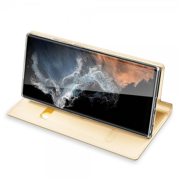 Dux Ducis Samsung Galaxy S23 Ultra Cover Skin Pro Series Guld