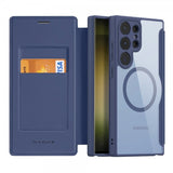 Dux Ducis Samsung Galaxy S23 Ultra Cover Skin X Pro Series MagSafe Blå
