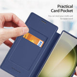 Dux Ducis Samsung Galaxy S23 Ultra Cover Skin X Pro Series MagSafe Blå