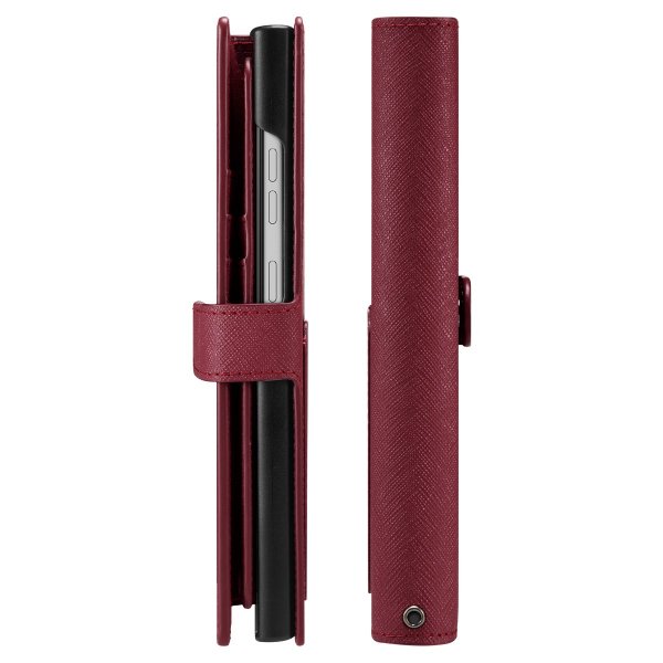 Spigen Samsung Galaxy S23 Ultra Cover Wallet S Plus Burgundy