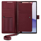 Spigen Samsung Galaxy S23 Ultra Cover Wallet S Plus Burgundy