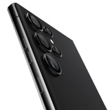 Spigen Samsung Galaxy S23 Ultra Kamerabeskyttelse GLAS.tR EZ Fit Optik Pro Sort 2-pak