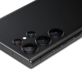 Spigen Samsung Galaxy S23 Ultra Kamerabeskyttelse GLAS.tR EZ Fit Optik Pro Sort 2-pak