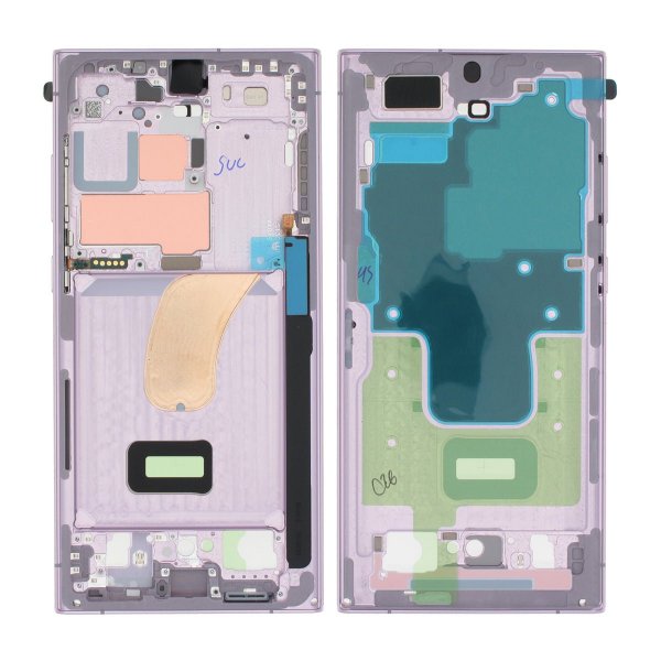 Samsung Galaxy S23 Ultra Midframe Original - Lilla
