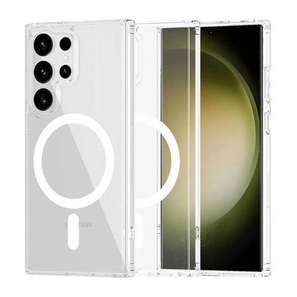 Samsung Galaxy S23 Ultra Cover MagSafe Transparent