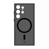 Rvelon Samsung Galaxy S23 Ultra Cover Riflet MagSafe Sort