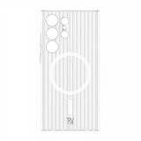 Rvelon Samsung Galaxy S23 Ultra Cover Riflet MagSafe Hvid