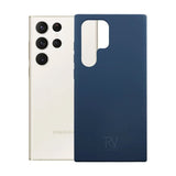 Rvelon Samsung Galaxy S23 Ultra Silikone Cover Blå