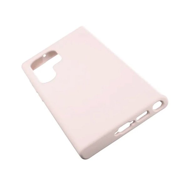 Rvelon Samsung Galaxy S23 Ultra Cover Silikone Sandrosa