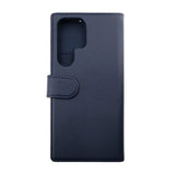 Rvelon Samsung Galaxy S23 Ultra Cover Magnetisk Aftageligt Etui Blå