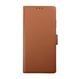 Rvelon Samsung Galaxy S23 Ultra Etui Magnetisk Aftageligt Cover Brun