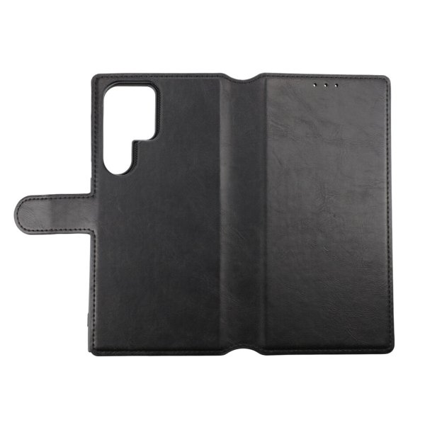 Rvelon Samsung Galaxy S23 Ultra Cover Magnetisk Aftageligt Etui Sort