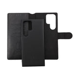 Rvelon Samsung Galaxy S23 Ultra Cover Magnetisk Aftageligt Etui Sort