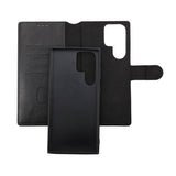 Rvelon Samsung Galaxy S23 Ultra Cover Magnetisk Aftageligt Etui Sort