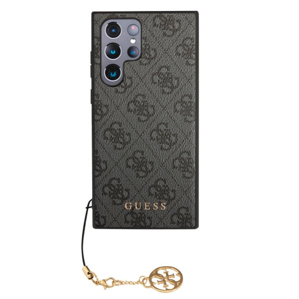 Guess Samsung Galaxy S23 Ultra Cover 4G Charms Grå
