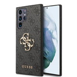 Guess Samsung Galaxy S23 Ultra Cover 4G Logo Grå