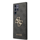 Guess Samsung Galaxy S23 Ultra Cover 4G Logo Grå