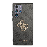 Guess Samsung Galaxy S23 Ultra Cover 4G Logo Grå