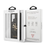 Guess Samsung Galaxy S23 Ultra Cover 4G Logo Grå