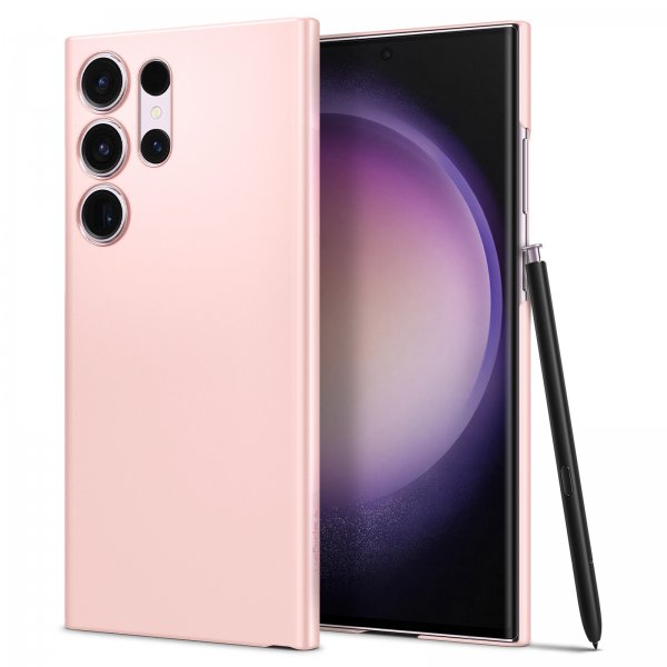 Spigen Samsung Galaxy S23 Ultra Cover AirSkin Misty Pink