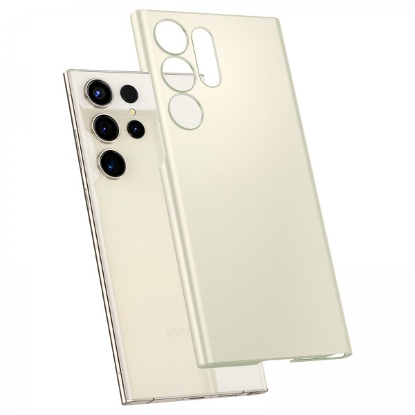 Spigen Samsung Galaxy S23 Ultra Cover AirSkin Shiny Cream