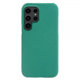 Samsung Galaxy S23 Ultra Cover Ægte Læder MagSafe Lysegrøn