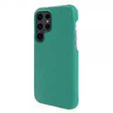 Samsung Galaxy S23 Ultra Cover Ægte Læder MagSafe Lysegrøn