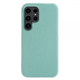 Samsung Galaxy S23 Ultra Cover Ægte Læder MagSafe Mintgrøn