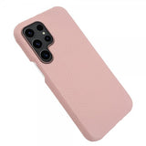Samsung Galaxy S23 Ultra Cover Ægte Læder MagSafe Rosa